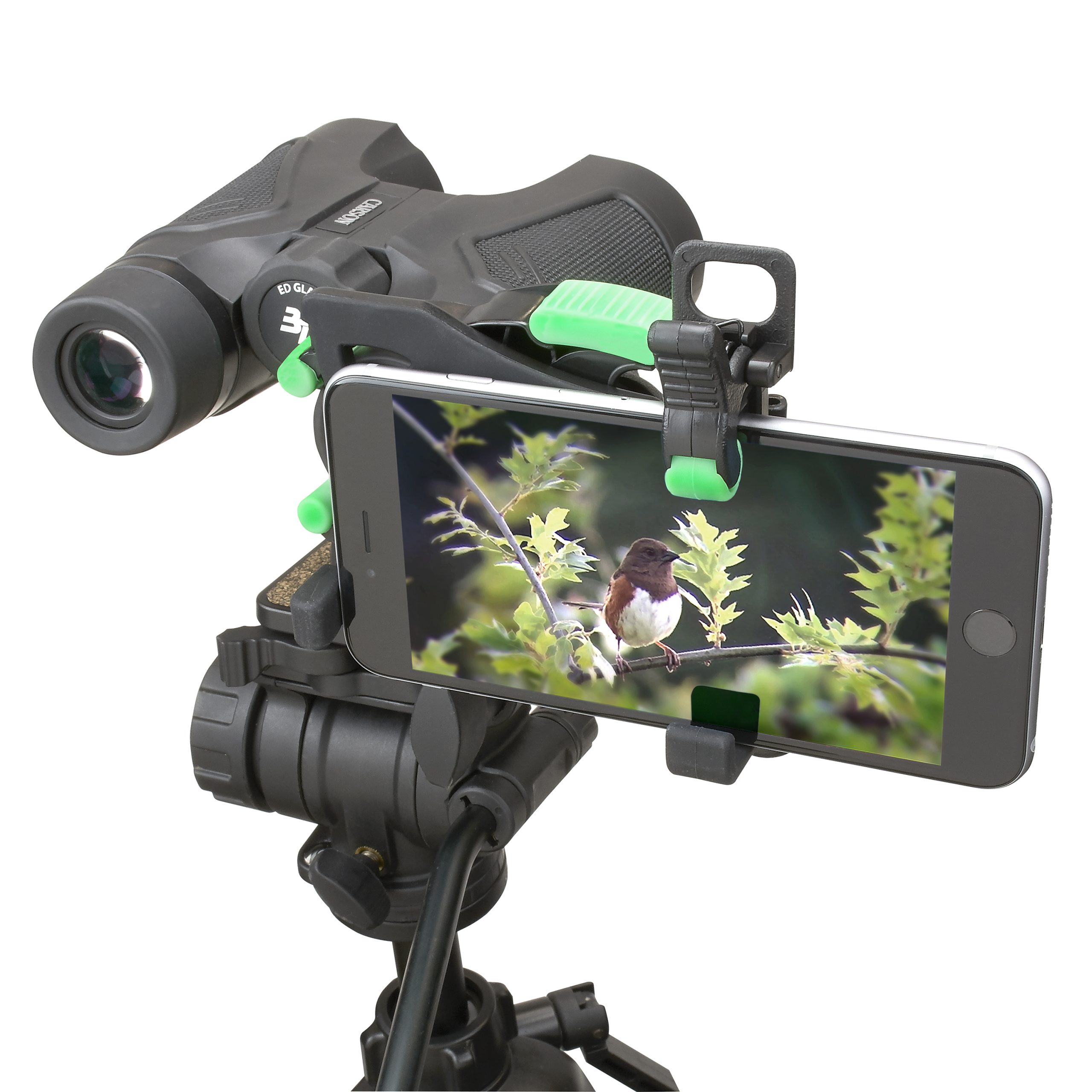 Compatible Binoculars Universal Digiscoping Adapter iPhone android Smartphones 