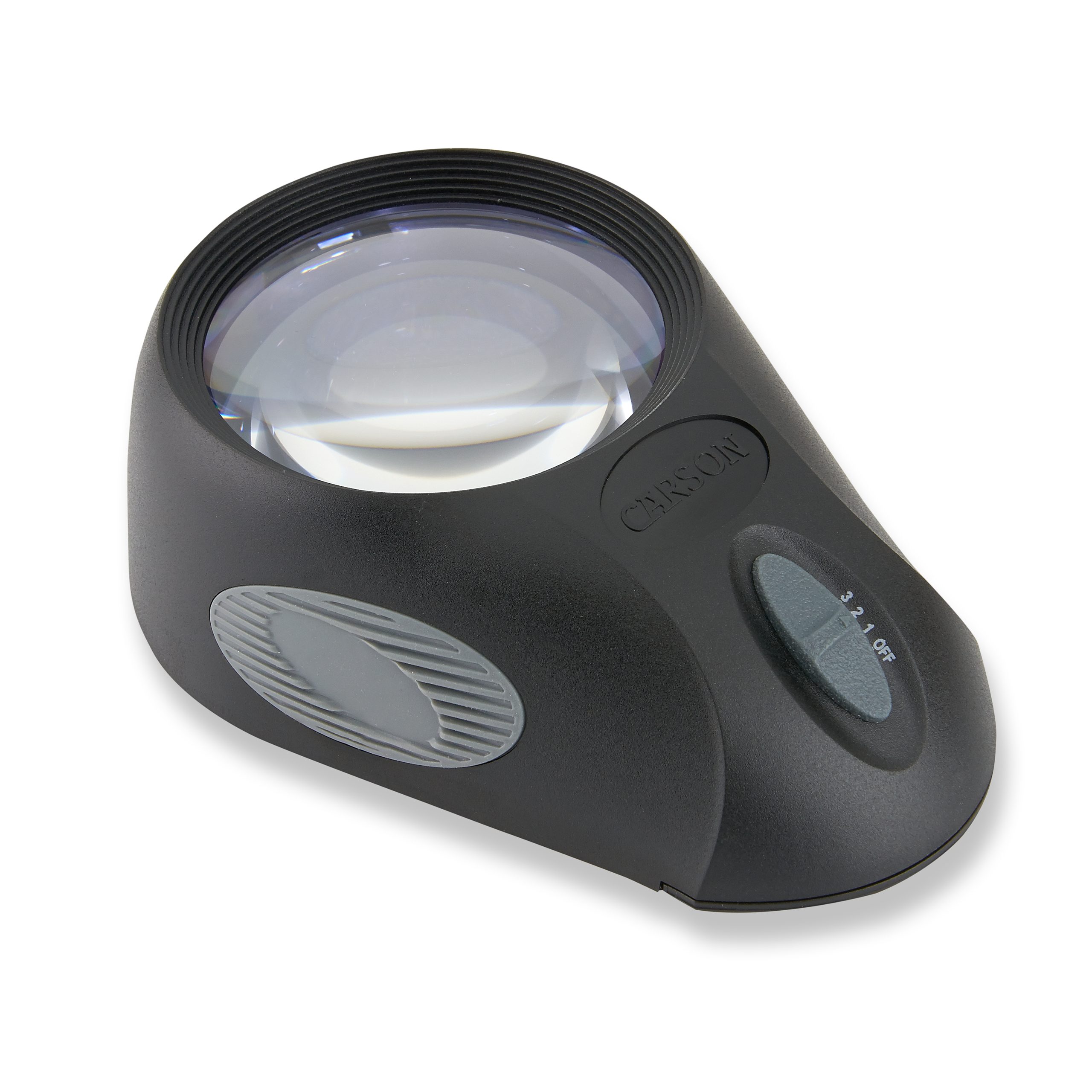 Lighted Magnifying Glass 5X 10X 15X Handheld Magnifying with 8 Led Lights,  Optic