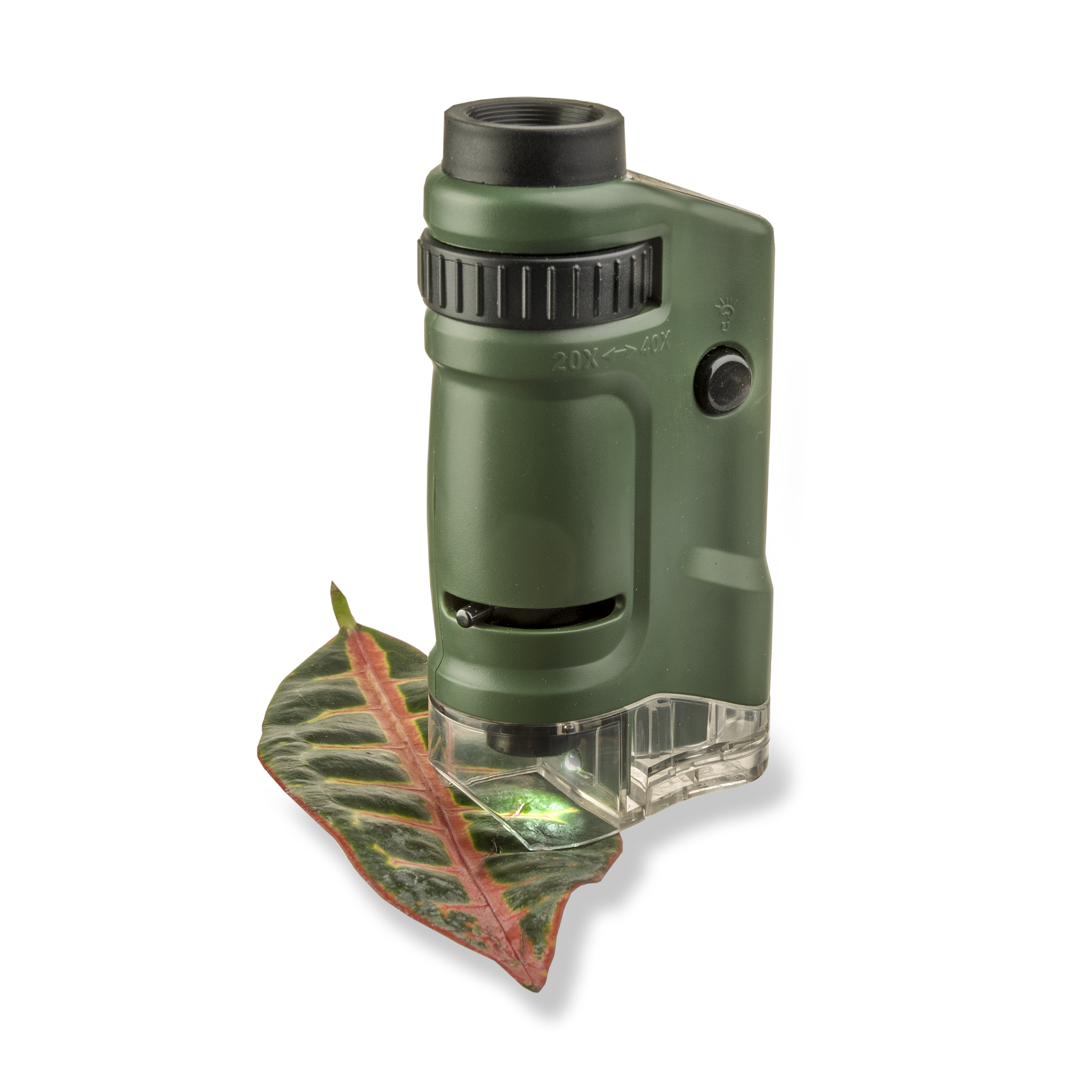 pill Overtake yarn MicroBrite™ 20x-40x LED Lighted Pocket Microscope – Carson Optical