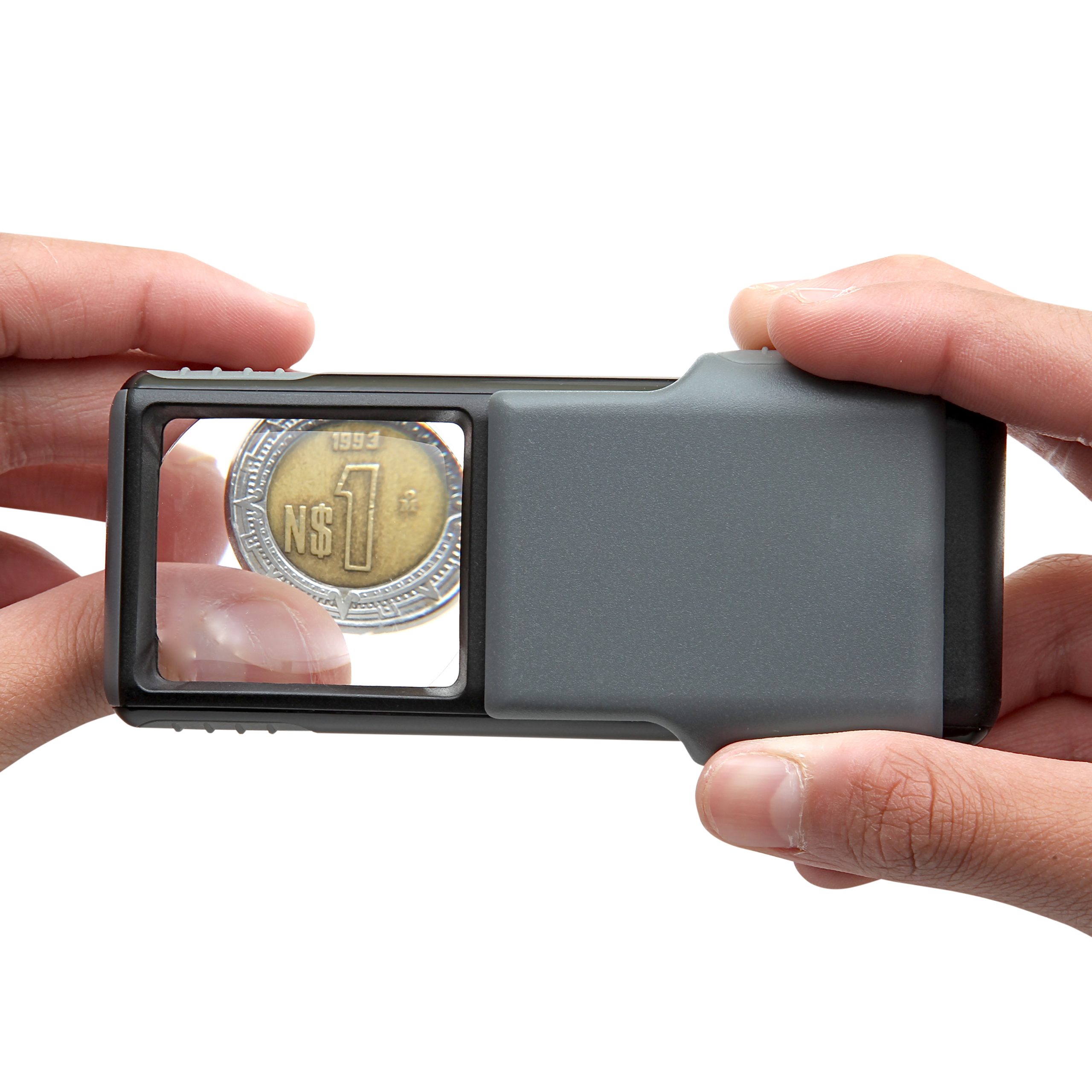 Minibrite™ 5x Led Lit Slide Out Portable Magnifier Protective Sleeve