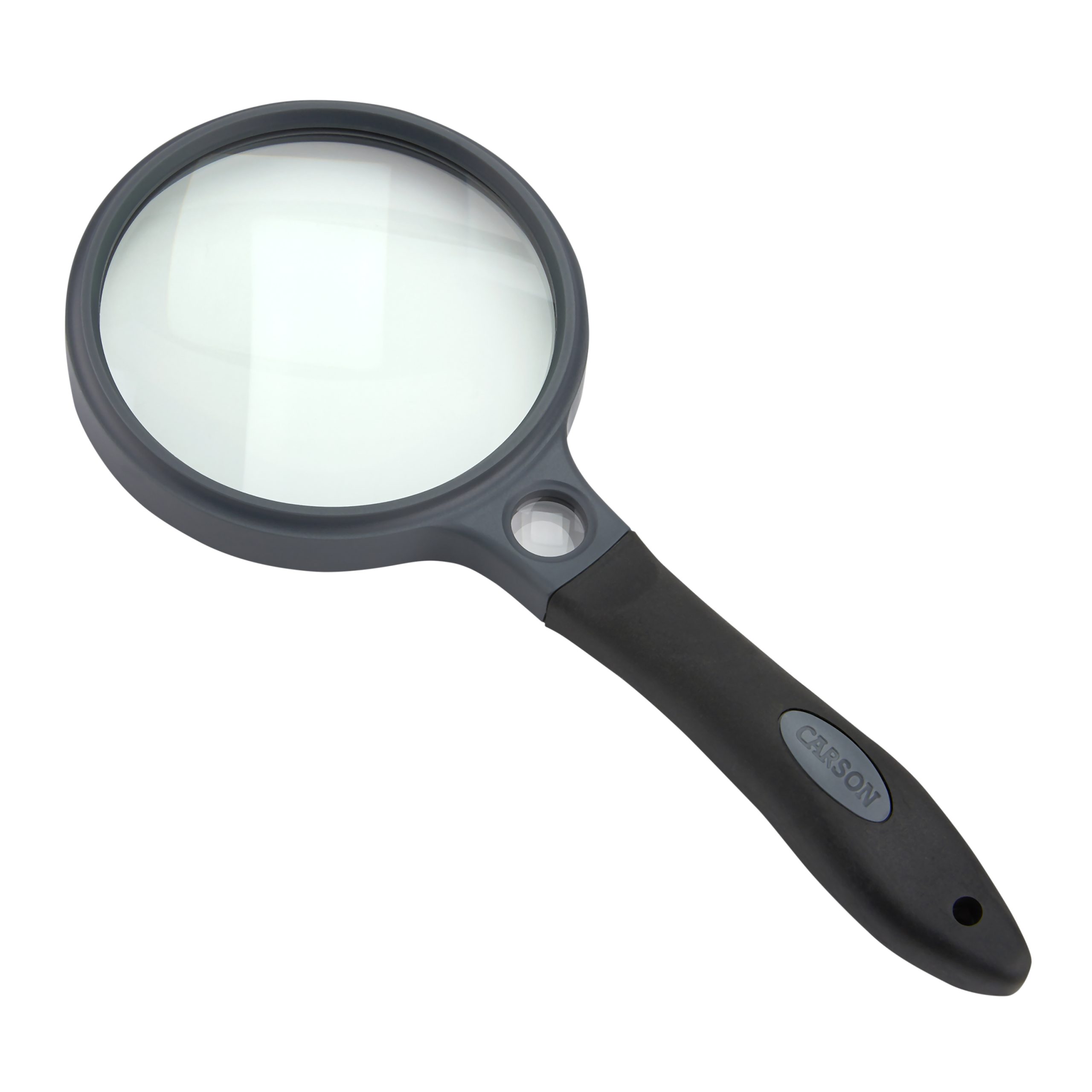 Low Vision Inspection SG-10, SG-12, SG-14, SG-16 Carson SureGrip Series Hand Held or Hands Free 2x Power Magnifying Glasses For Reading Craft and Hobby Magnifiers 