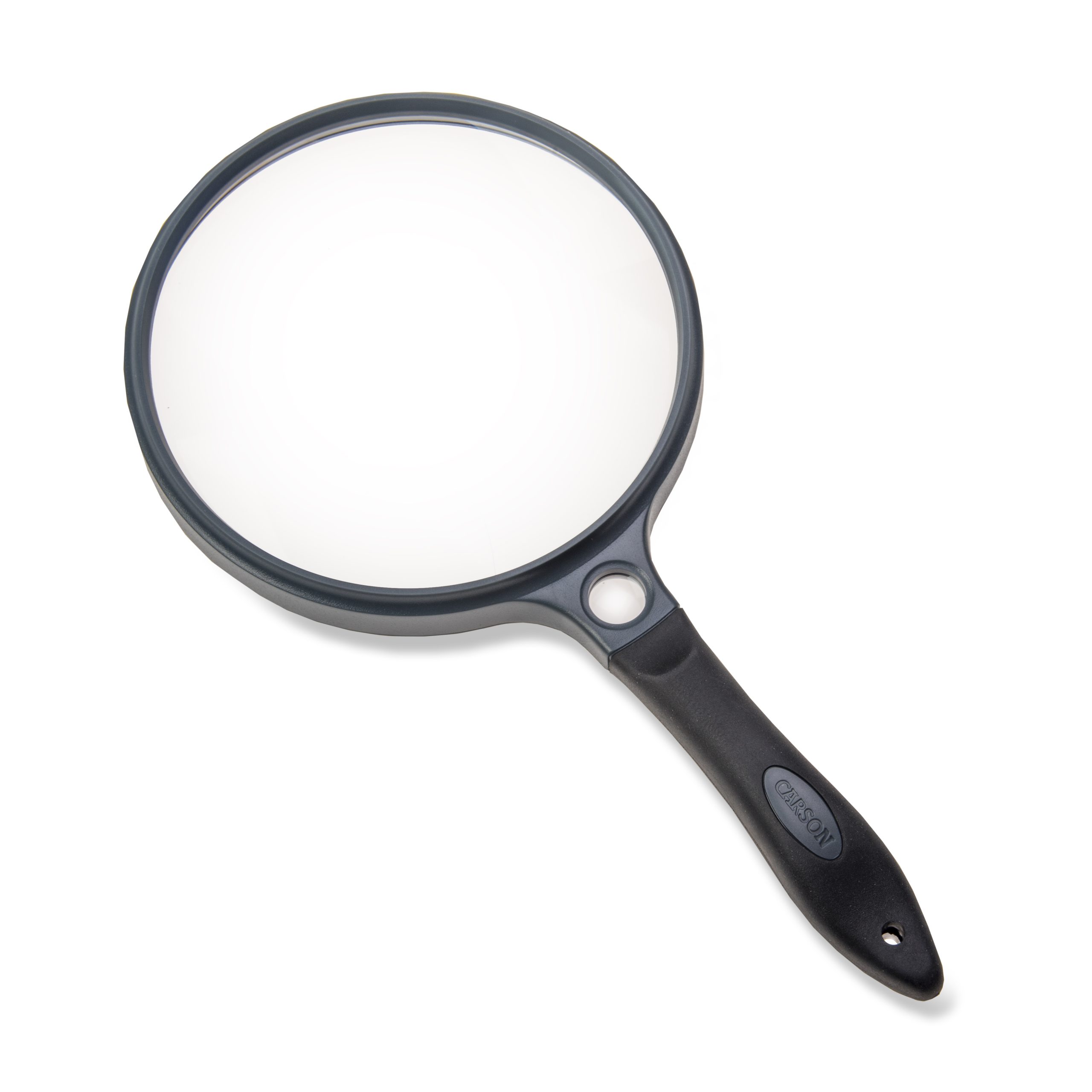Magnifying GLASS 2x Bifocal Magnifier Reading 3 1/2 Diameter Acrylic 3.5  Round Lens for Reading Magniview CARSON Optical DS-36 Ds36 