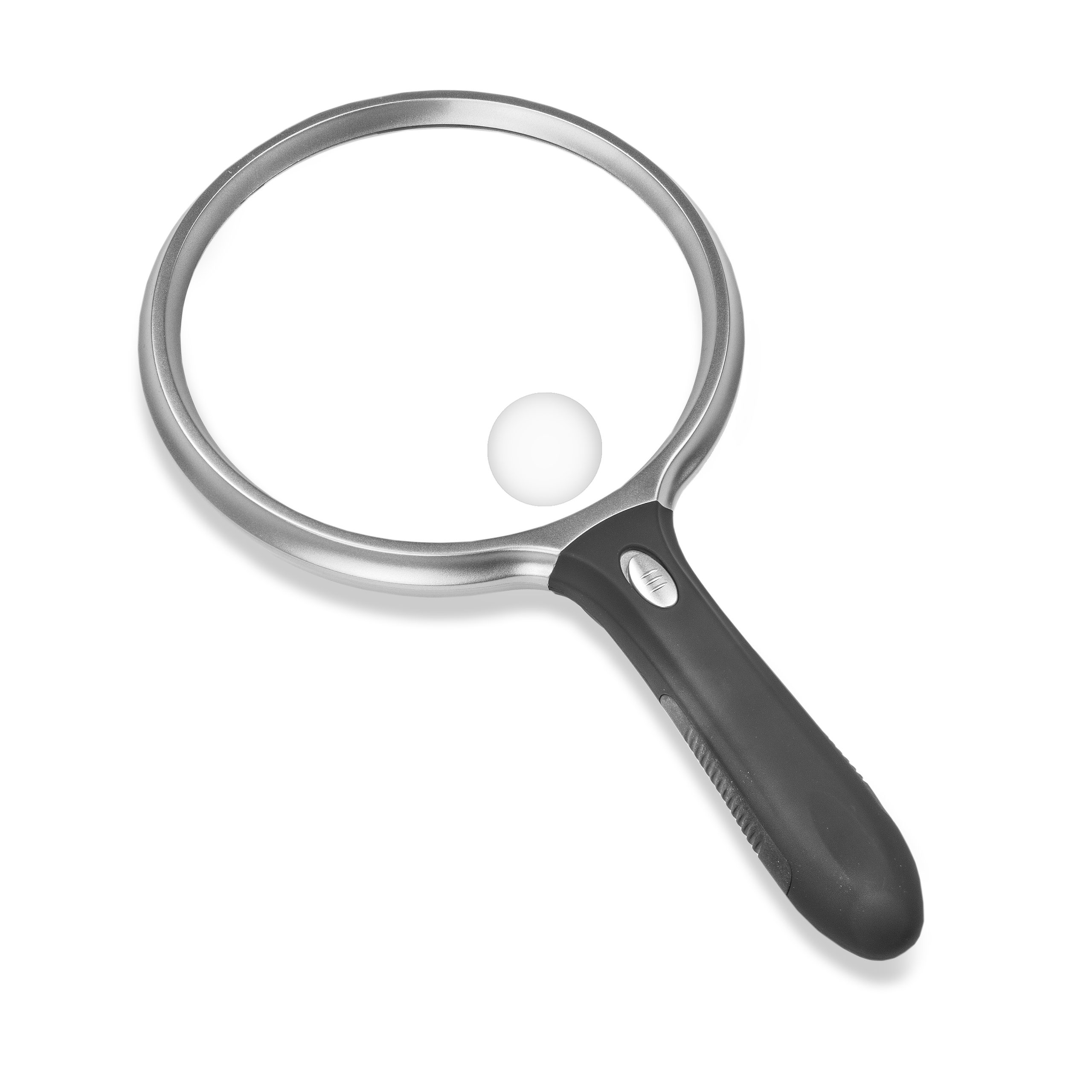 Handled Extra Large Magnifying Glass With Light Zoom Lighted Magnifier  Glass