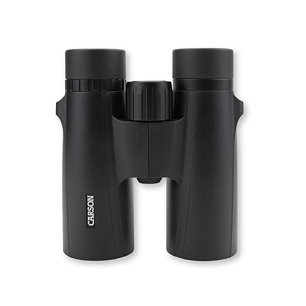 Carson VX Series 10x42 mm Full Size Waterproof High-Power Binoculars, VX-042, Front View