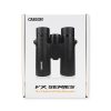 Carson VX Series high quality binoculars package, Front View with lightweight binoculars displayed