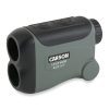 RF-700 LiteWave Pro Golf Rangefinder with Pinseeker and Slope Compensation product side angled view, text ‘Carson Laser 600M’ shown on side