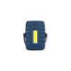 Carson LED-Taschenlampe mit Befestigungshaken und Standfuß in Blau, Frontansicht mit hellem COB-LED-Licht und praktischem Befestigungshaken, kompaktes, leichtes Design