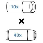 how to calculate the magnification of a microscope, microscope objective lens, microscope ocular lens, eyepiece total magnification
