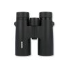 Carson Full Size VX-042 Binocular, Standing Side View, binocular tripod adapter, neck strap Connector