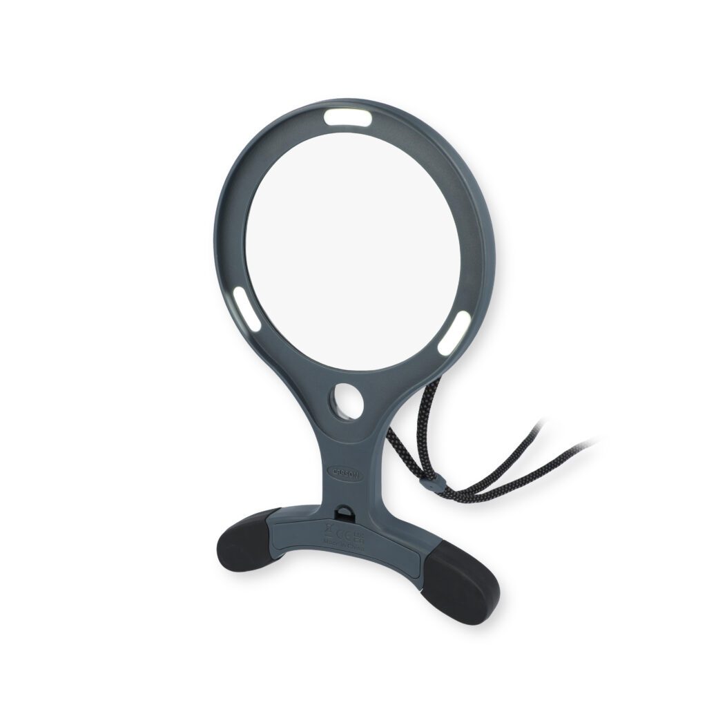  Carson Lume Series 2X COB LED Lighted Hands Free Aspheric  Magnifier with 7X Spot Lens, Neck Cord and Two Brightness Settings for  Hobbies, Sewing, Reading and Crafts (AS-70) : Health 