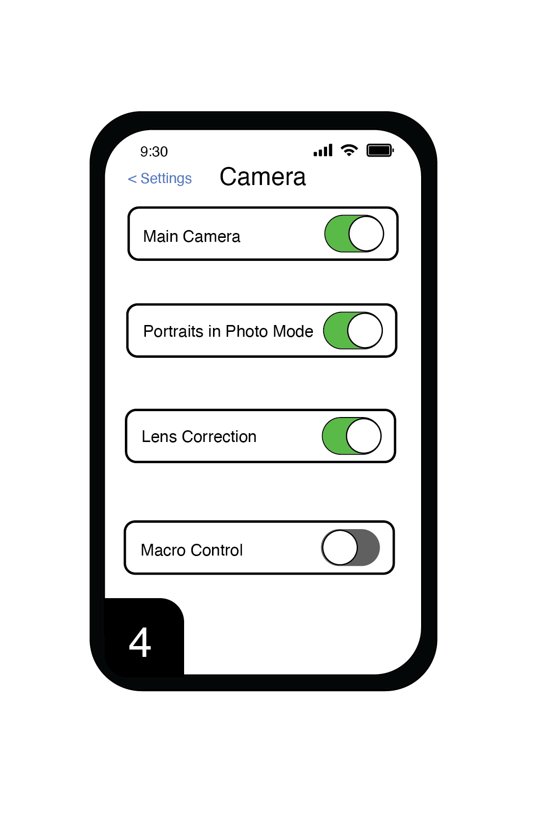 iPhone 13 / 14 pro camera step 4
