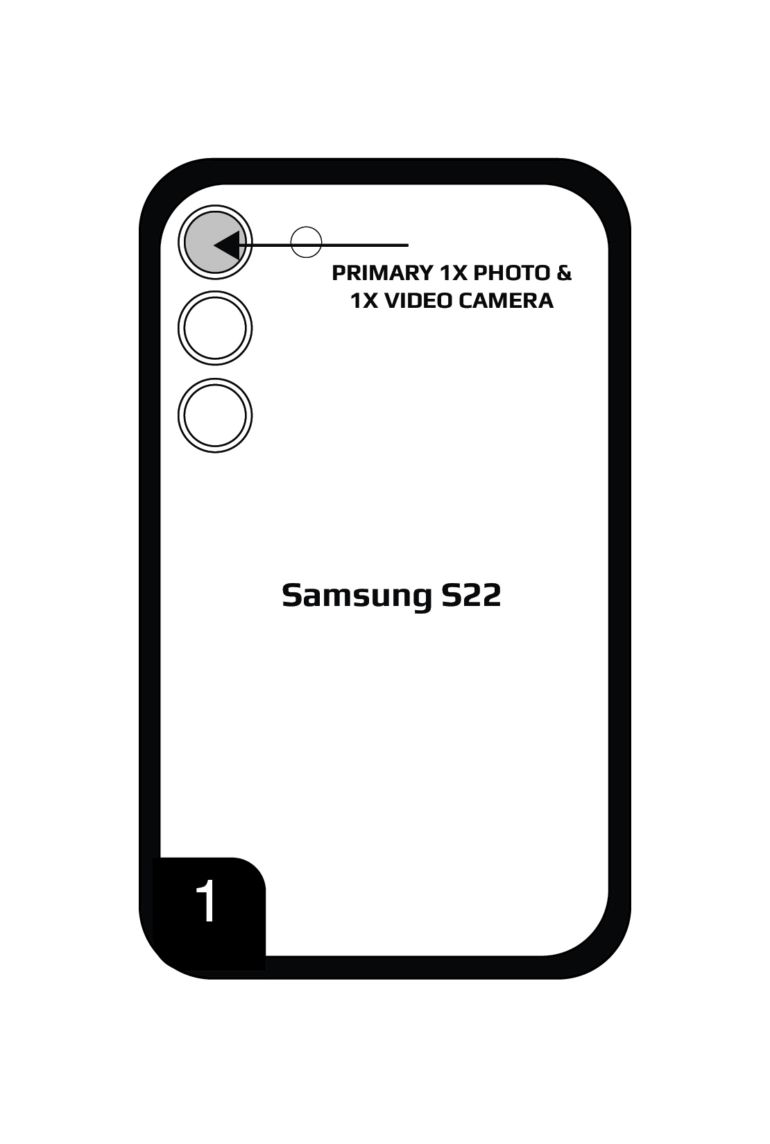 Samsung S22 camera step 1